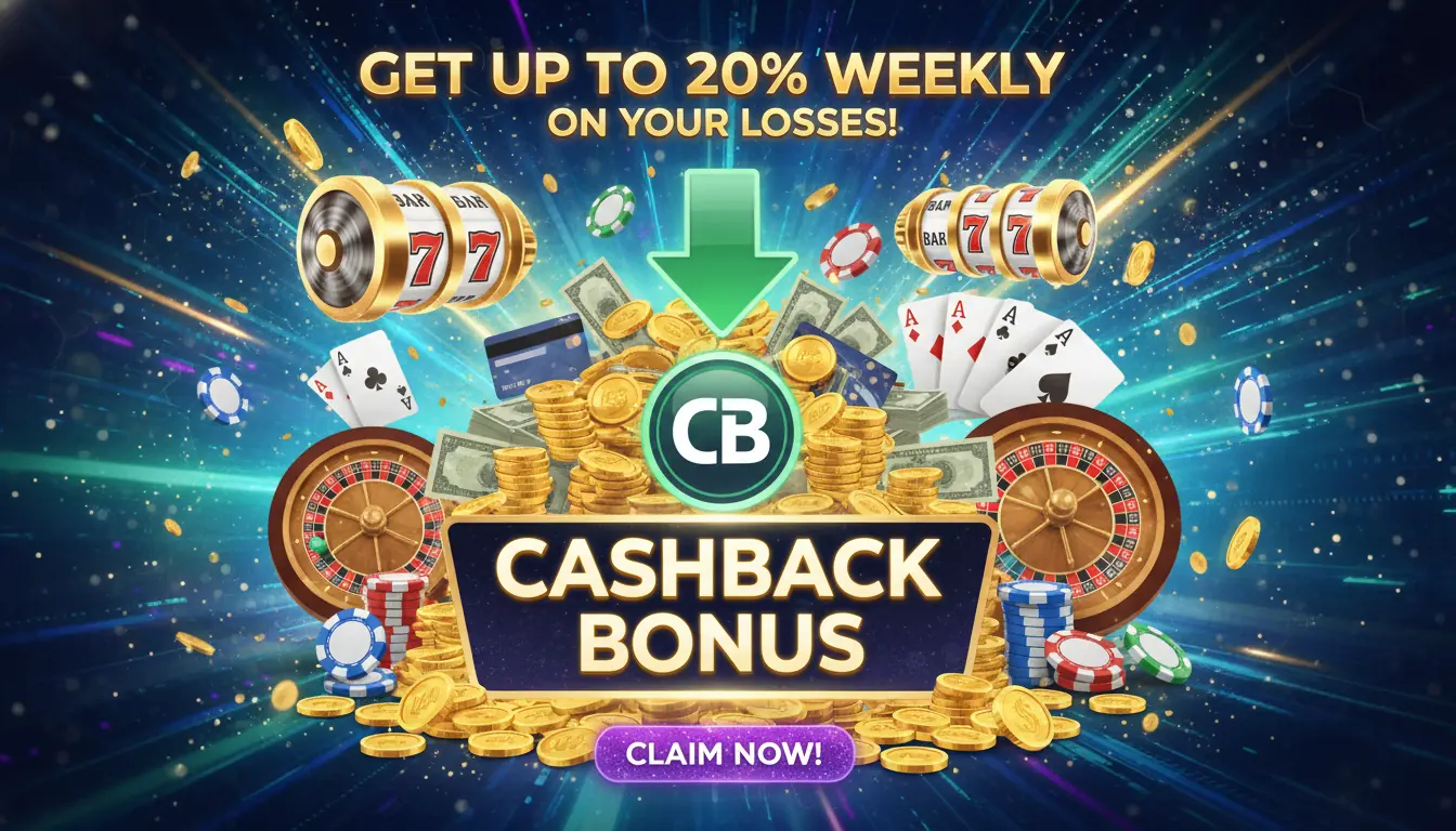 Spinz casino cashback bonus