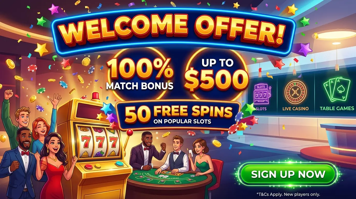 Spinz welcome offer